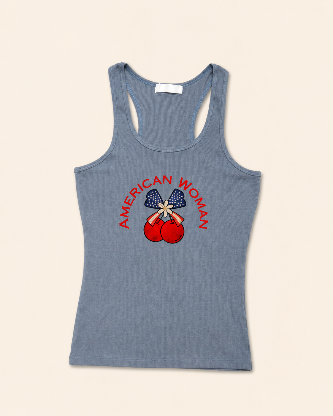 American Woman Cherries Tank Top