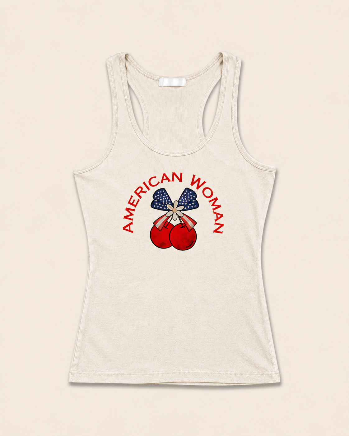 American Woman Cherries Tank Top