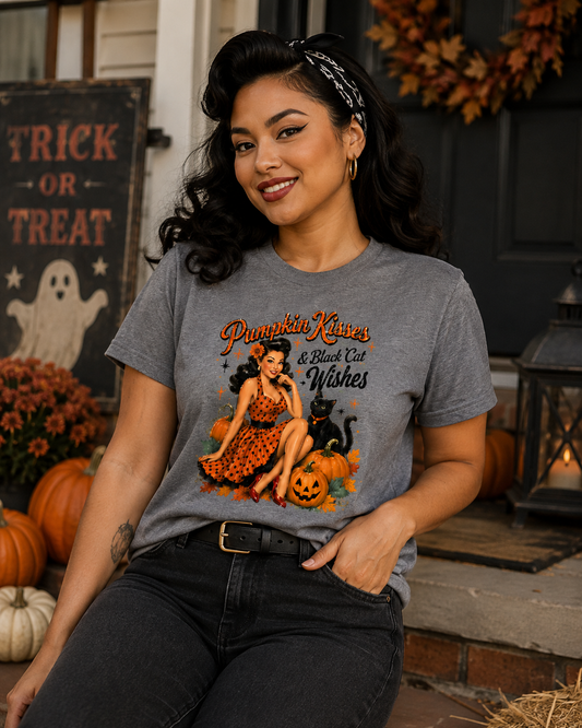 Pumpkin Kisses & Black Cat Wishes