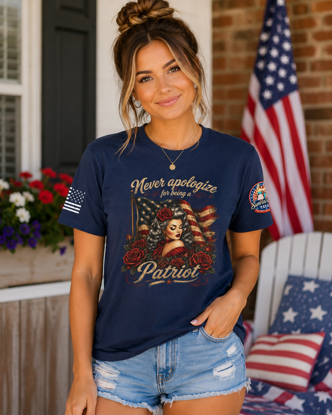 Never Apologize Tee