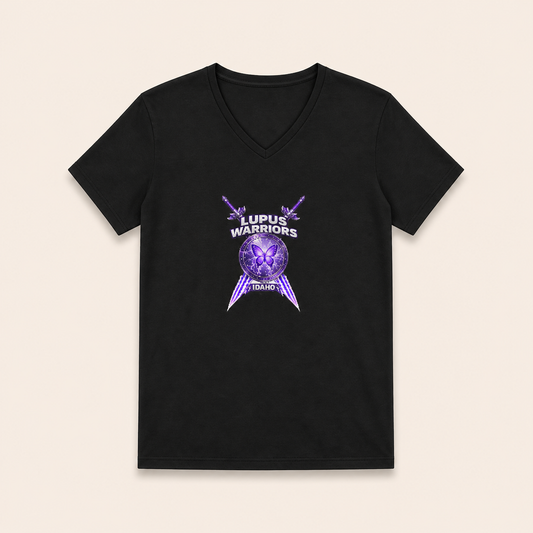 Lupus Warriors of Idaho V-Neck