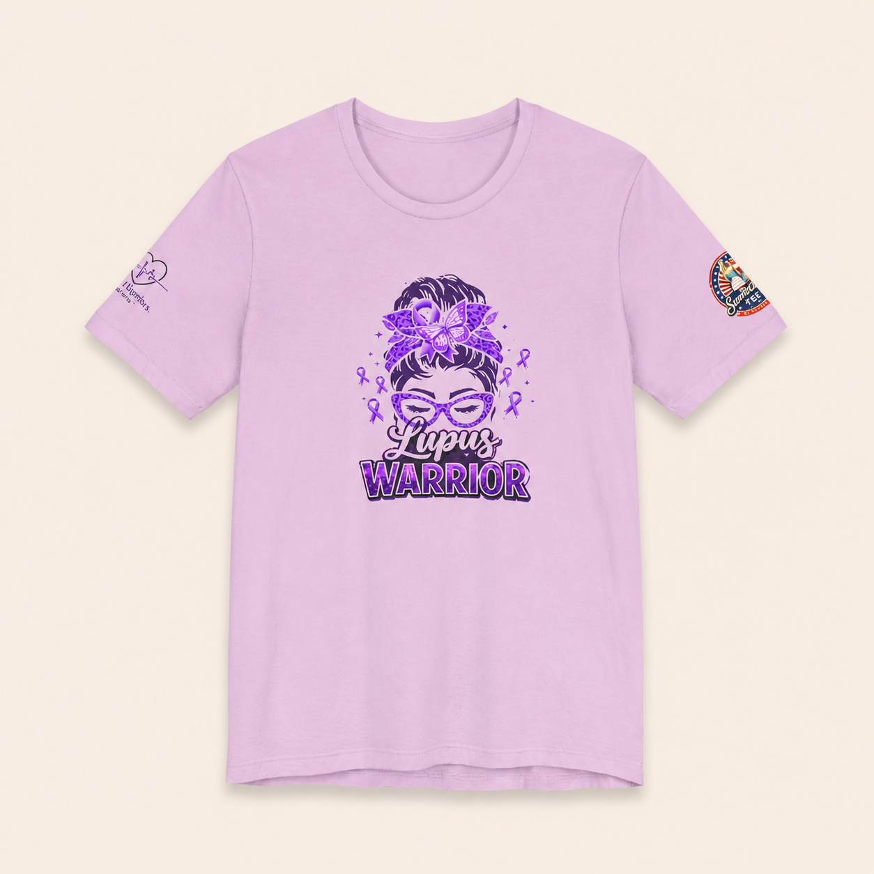 Messy Bun Lupus Lady