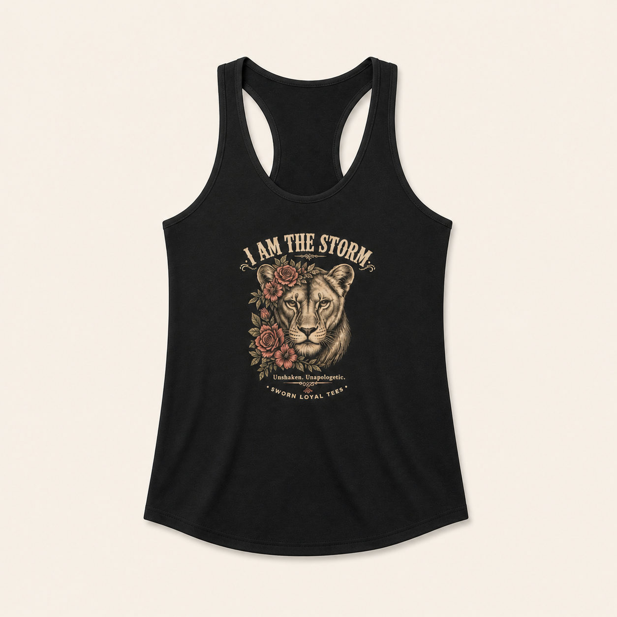 I Am The Storm Tank Top