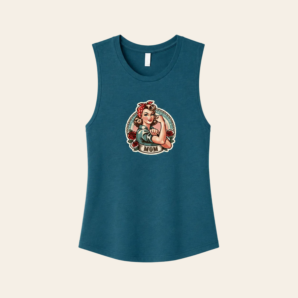 Rosie Mom Muscle Tank Top