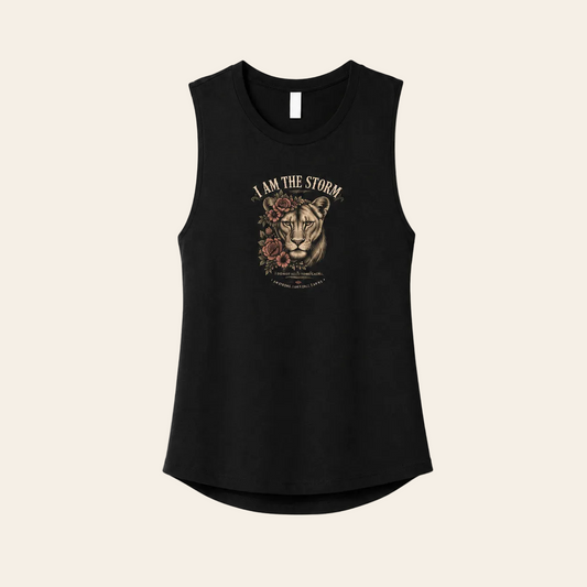 I Am The Storm Muscle Tank Top