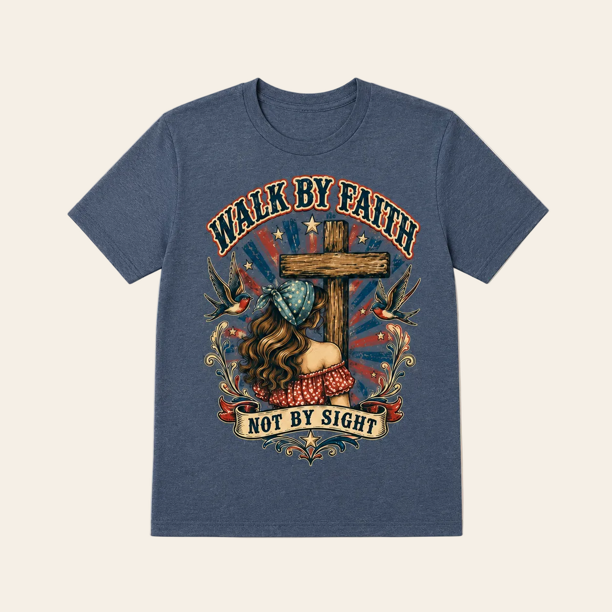 Walk by Faith not by Sight t-shirt