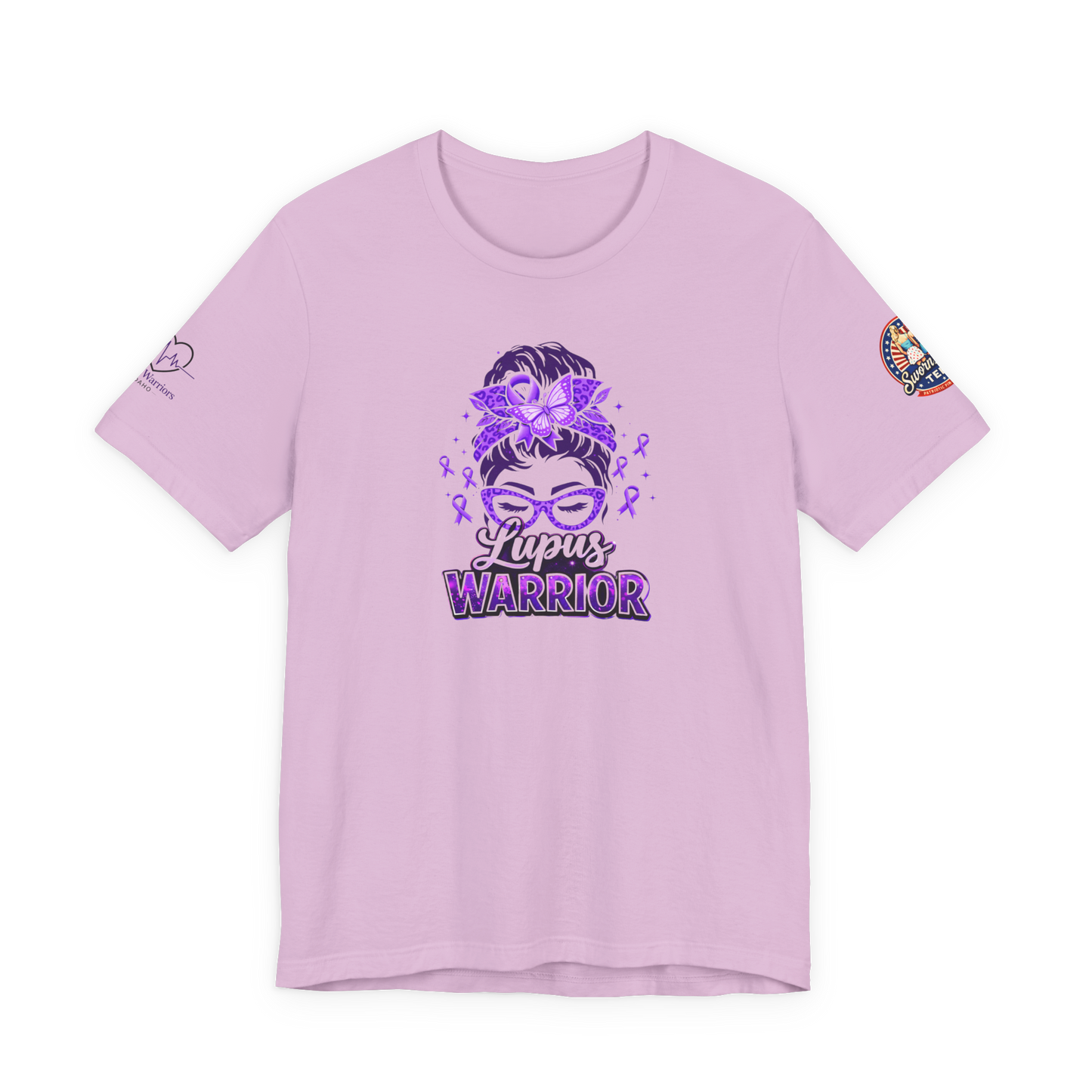 Messy Bun Lupus Lady