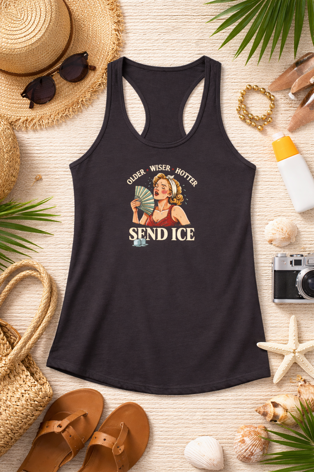 Older Wiser Hotter Tank Top