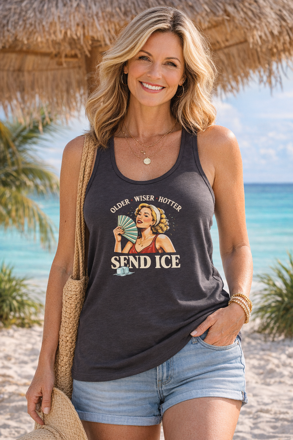 Older Wiser Hotter Tank Top