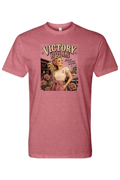 Victory Rolls Breast Cancer Awareness