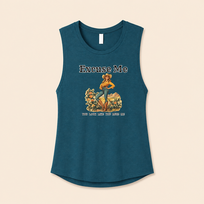 Excuse Me Muscle Tank