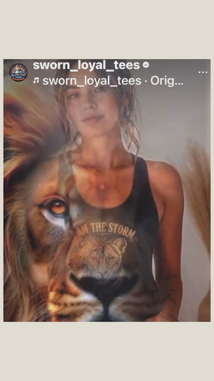 I Am The Storm Tank Top