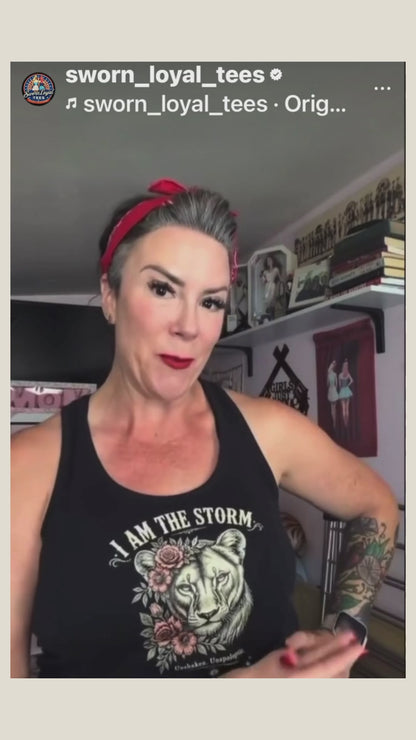 I Am The Storm Tank Top
